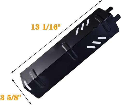 Vista 2 de P9156A (paquete de 3) Placa de calor de acero porcelana para parrilla de patio trasero BY13-101-001-11, BY14-101-001-01, GBC1429W, GBC1429W-C