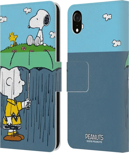 Vista 96 de Head Case Designs Peanuts Charlie & Woodstock Nap Halfs and Laughs - Funda de piel tipo cartera con licencia oficial compatible con Apple iPhone 11