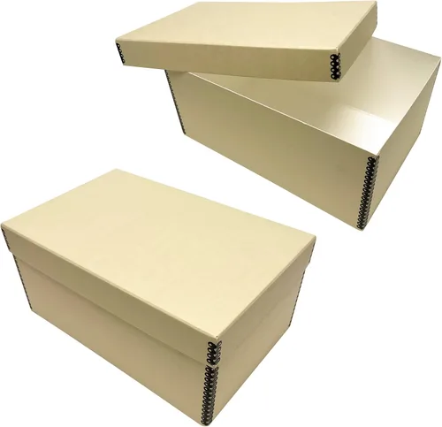 Vista 10 de Lineco Caja de almacenamiento de fotos de archivo, con capacidad para hasta 1100 imágenes de 5 x 7, contenedor de fotografías de 4 x 6 con tapa
