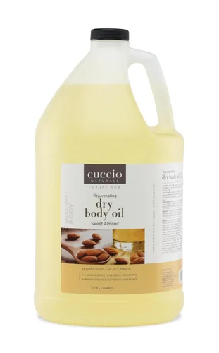 Vista 5 de Cuccio Naturale - Aceite corporal hidratante seco – Aroma de mango y bergamota, repuesto de 1 galón (128 onzas) – Hidratante ligero no graso