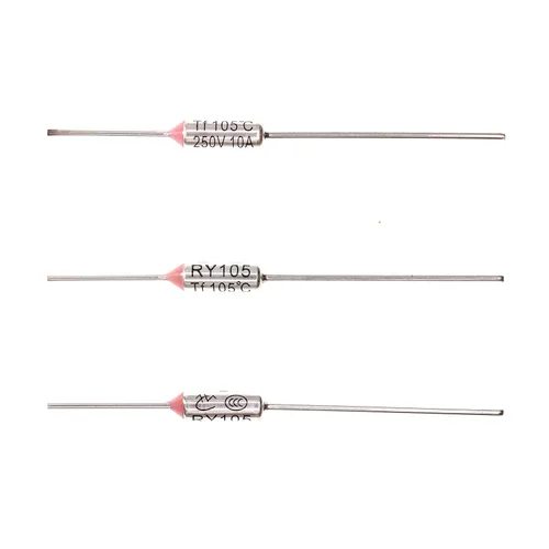 Vista 7 de Fusible térmico de temperatura metálica RY65 149.0 °F 149 ℉ 10A 250V 10 piezas