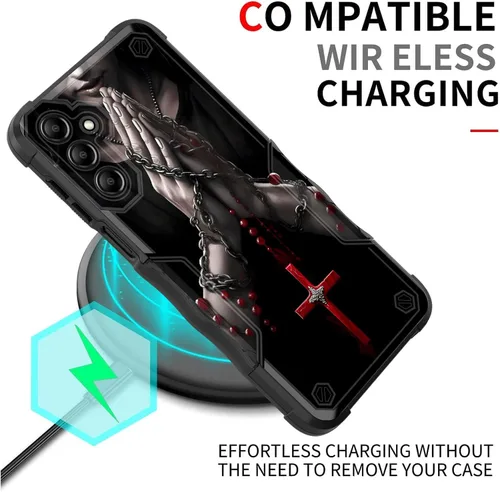 Vista 344 de Funda para Galaxy A14 5G, [Doble Capa][Protección contra Caídas de Grado Militar de 10 Pies] [Antideslizante] Funda Resistente a Prueba de Golpes