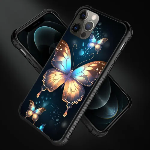 Vista 78 de Funda compatible con iPhone 8, a prueba de golpes, antiarañazos, bandera de ciervos de cola blanca de grano de madera estadounidense