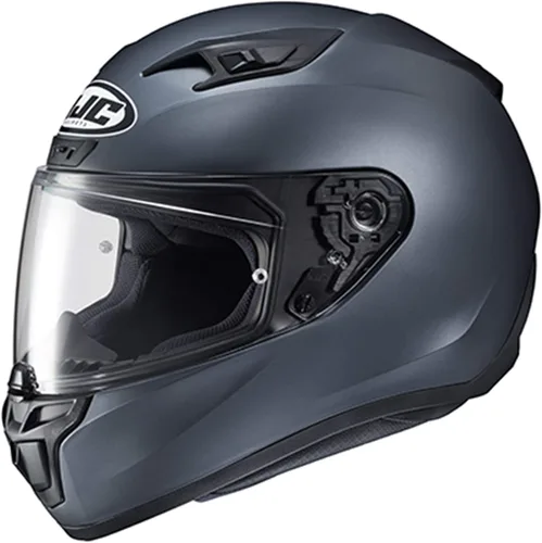 Vista 4 de Casco integral HJC i10 con visera Pinlock HJ-31, aprobado por DOT y SNELL (negro, M)