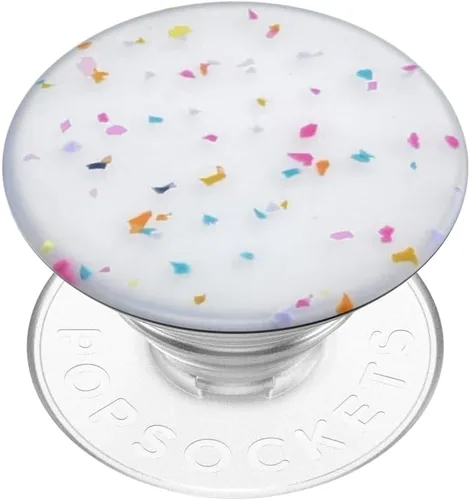 Vista 18 de PopSockets Agarre para teléfono con soporte expandible, agarre adhesivo, color blanco fresco Sujeción segura y cómoda, anticaída, soporte, flor