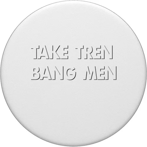 Vista 3 de Take Tren Bang Men Funny Bodybuilding Design Aesthetic PopSockets Swappable PopGrip