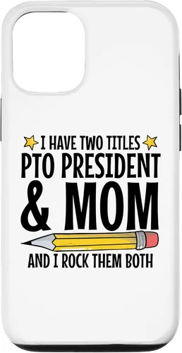 Vista 4 de iPhone XR Parent Teacher Organization PTO President Appreciation Case