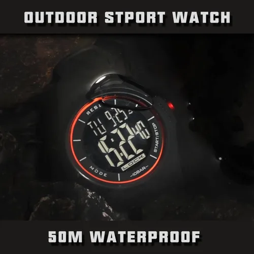 Vista 9 de TACTIME Reloj digital - Pantalla táctil, pantalla de números grandes, reloj deportivo al aire libre