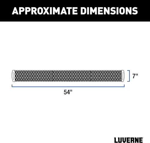 Vista 2 de Luverne 415254-570749 Escalón de agarre de 54 pulgadas de aluminio negro, compatible con Select Dodge, Freightliner, Mercedes-Benz Sprinter 2500