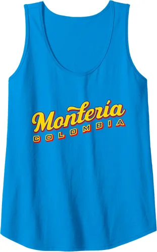 Vista 15 de Montería Colombia Tank Top