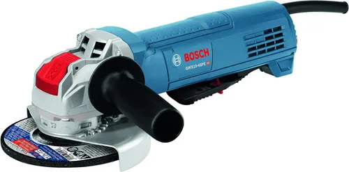 Vista 2 de Bosch GWX10-45PE Amoladora angular ergonómica X-LOCK de 4-1/2 pulgadas con interruptor de paleta con CWX27M450 4-1/2 pulgadas x 0.098 pulgadas