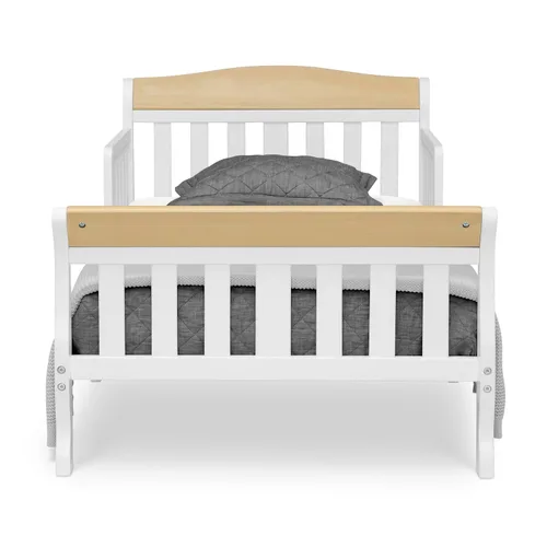 Vista 5 de Delta Children - Cama infantil modelo Canton, color Bianca White/Natural