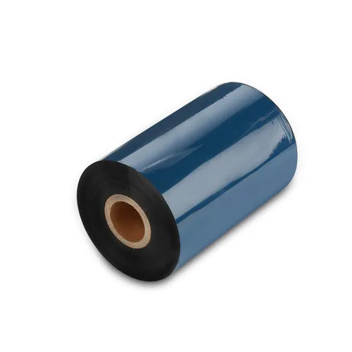 Vista 3 de Cinta de transferencia térmica - Cinta de impresora de cera premium de 1 pulgada de núcleo de tinta - 1 rollo (4.33" x 1476') 110mm450m para Zebra