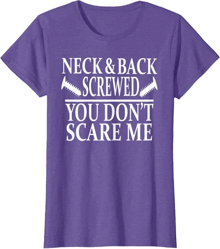 Vista 18 de Camiseta divertida para recuperación de cirugía de columna vertebral y cuello y espalda, Negro