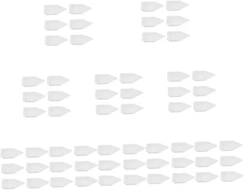 Vista 10 de Healeved Plato de pesaje de plástico para barcos de pesaje, 20 unidades, bandeja de pesaje, plato de pesaje antiestático