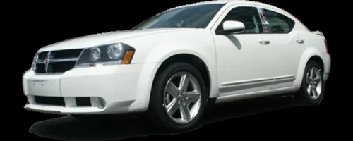 Vista 2 de QAA es compatible con Dodge Avenger 2008-2014 4 piezas de poste de pilar inoxidable PP47916