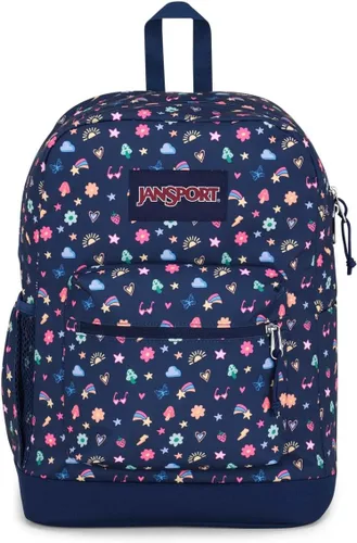 Vista 71 de JanSport Cross Town Plus - Mochila con compartimento principal grande, bolsillo lateral para botella de agua, funda acolchada para laptop de 15