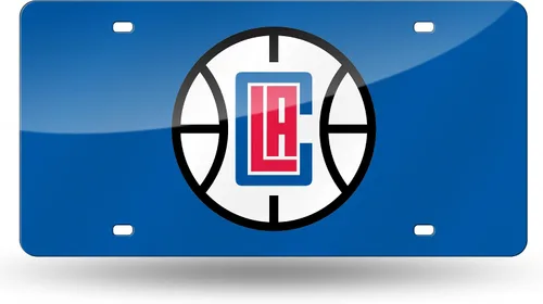 Vista 37 de Rico Industries Placa de matrícula metálica con incrustaciones láser de la NBA