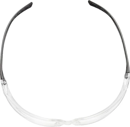 Vista 5 de Amazon Basics Anti-Fog Safety Glasses, Eye Protection, Scratch Resistant, UV Protection, Clear/Black, 12-Pack