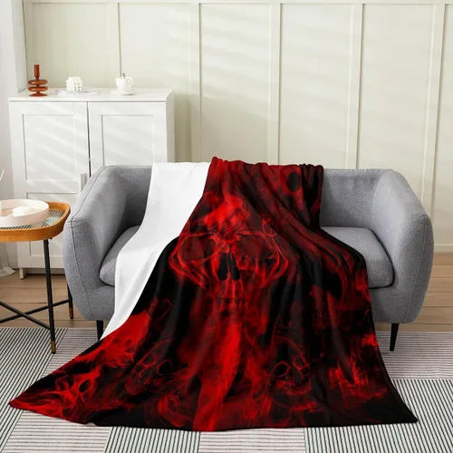 Vista 12 de Erosebridal Manta de pingüino de 40 x 50 pulgadas para niños y niñas, manta de franela gris blanca y negra con diseño de animales antárticos