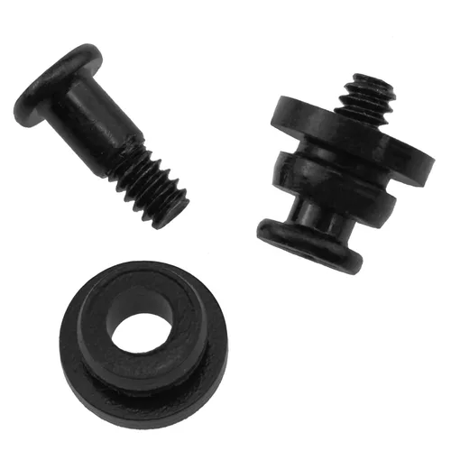 Vista 2 de Tornillos de absorción de impactos de disco duro de 3.5 pulgadas, tornillos de disco duro, kit de arandela de goma para absorción de golpes, 12