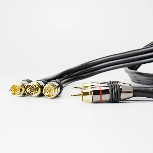 Vista 4 de Skywalker Cable de interconexión de audio/video triple RCA serie Hq, 6 pies