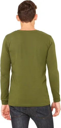 Vista 5 de Canvas Men's - Camiseta de manga larga 100% algodón de 4.2 onzas, modelo Filmore 3501para hombre
