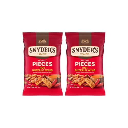 Vista 14 de Snyder's of Hanover Hot Buffalo Wing - Piezas de pretzel de 8 onzas
