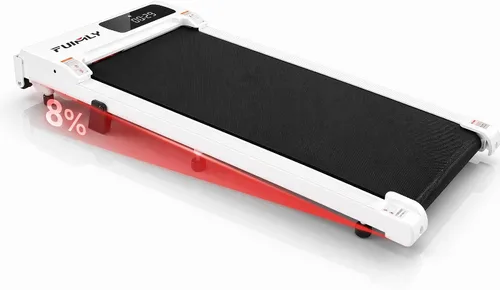 Vista 10 de Funmily - Caminadora portátil 3 en 1 con control remoto, pantalla LED, capacidad de 300 libras, no requiere montaje Rosa