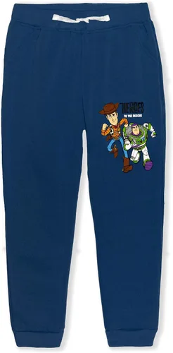 Vista 2 de Disney Conjunto de pantalones deportivos para niño pantalones deportivos con estampado de Toy Story azul marinogris