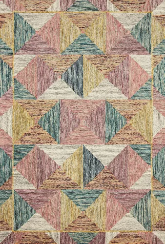 Vista 12 de Loloi II Spectrum Collection SPE-03 Charcoal/Multi 2'-3" x 3'-9" Accent Rug