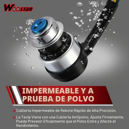 Vista 5 de WOOSTAR Interruptor de llave de encendido de 5 pines para 50cc 70cc 90cc 110cc 125cc 150cc 200cc 250cc dune Buggy Go Kart ATV 4 Wheeler Quad