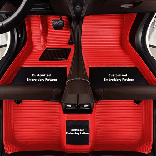 Vista 18 de Tapetes personalizados para automóvil, para todo tipo de clima, para el 99 % de los sedán, camiones, cupés, hatchback, para hombres y mujeres, juego
