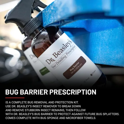 Vista 3 de Dr. Beasley's Prescripción de barrera de insectos para auto - Eliminación completa de insectos y protección, descompone y elimina las manchas