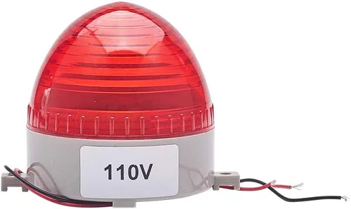 Vista 12 de Othmro - Luces de advertencia industriales Andon luces indicadoras de luz intermitente, 24 V, 3 W, 2 niveles (sin zumbador), 1 unidad Rojo Verde