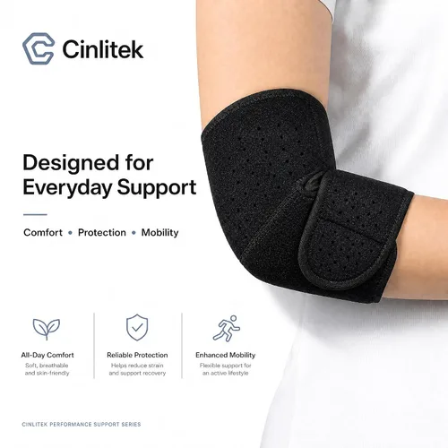Vista 7 de Codera ajustable para hombres y mujeres, alivio instantáneo del dolor para codo de tenis, codo de golfista, tendinitis y artritis, soporte avanzado
