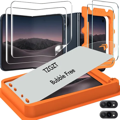 Vista 19 de TZGZT Paquete de 3 protectores de pantalla de privacidad para iPhone Duo Dureza 9H de grado industrial, compatible con fundas, con protectores