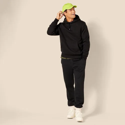 Vista 5 de Tienda Essentials - Sudaderas con capucha para hombre, con forro de sherpa