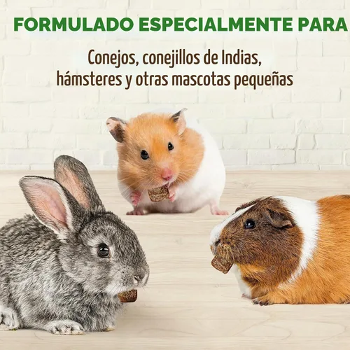Vista 7 de DOC EDDIE'S Digestive Bites - Golosinas para animales pequeños a base de plantas para conejos, cobayas, hámsters, jerbos y más - Suplemento