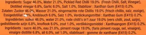 Vista 2 de Mae Ploy Salsa de chile dulce tailandés (8.8 libras en total 108 onzas), enorme jarra versátil para salsa de inmersión