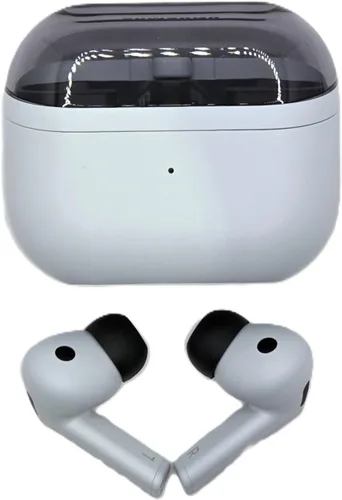 Vista 7 de Samsung Galaxy Buds 3-FE (2025) Auriculares Bluetooth inalámbricos verdaderos, cancelación activa de ruido, llamadas claras, batería de larga