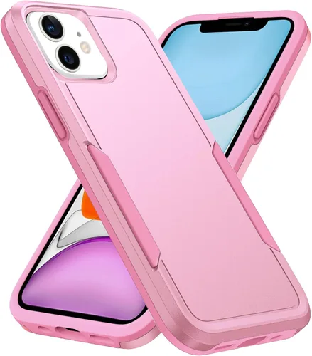 Vista 8 de Funda compatible con iPhone 11, protección resistente, a prueba de golpes, a prueba de caídas, a prueba de polvo, antiarañazos, para 11, color negro