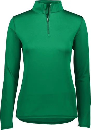 Vista 2 de Augusta Sportswear - Sudadera con cremallera corta para mujer, absorbe la humedad