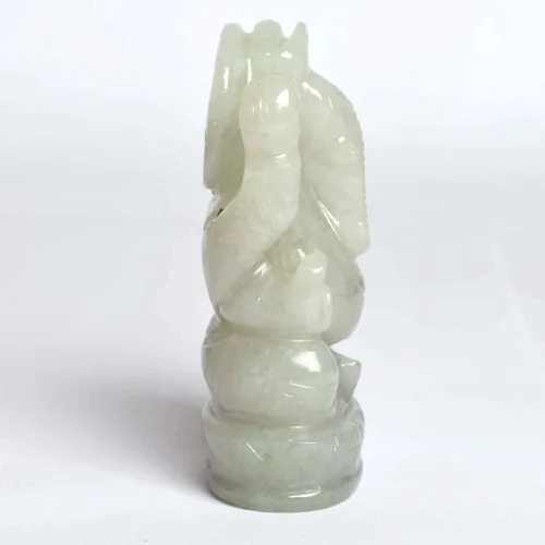 Vista 2 de GEMHUB Ídolo de Ganesha para la felicidad, figura de Ganesha para la buena fortuna, estatua de serpiente para decoración del hogar aproximadamente
