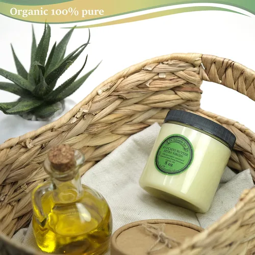 Vista 2 de Dr Adorable - 8 oz - Mantequilla de aguacate sin refinar - Extra Virgen Puro Natural Orgánico Crudo