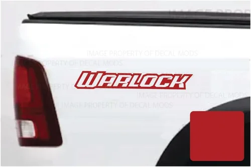 Vista 5 de Adhesivo gráfico Warlock Bedside para Dodge Ram (juego de 2) [rosa bebé] - CSOFTPINK SD3W0