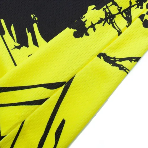 Vista 5 de Camiseta de ciclismo de montaña para hombre, manga larga, MTB Off-Road, Motocross, de secado rápido, para descenso y motocross