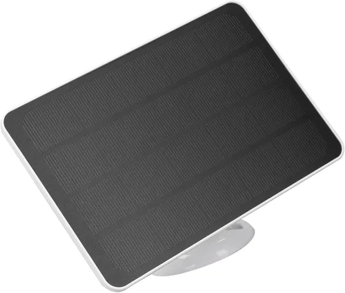 Vista 6 de Estink Solar Panel Charger 10W IP65 for Cam Battery, Lightweight ABS with Monocrystalline Silicon, 360° Rotatable Bracket & 9.8ft Cable for Outdoor
