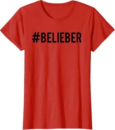 Vista 21 de Justin Bieber Camiseta oficial #Belieber Hashtag