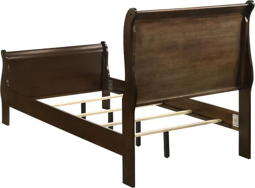 Vista 5 de Coaster Home Furnishings Louis Philippe 202411T - Cama de trineo con doble panel